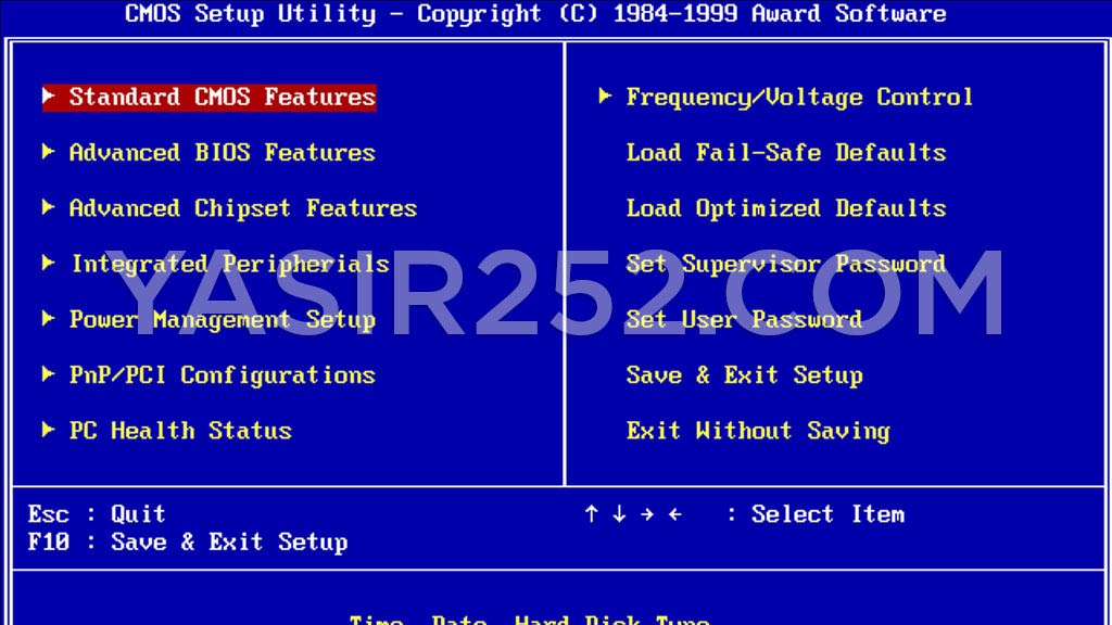 BIOS BIOS İşlevlerini Anlamak BIOS Yasir252'nin Avantajları
