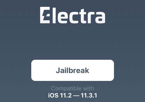 electra uygulamasıyla jailbreak iOS 11