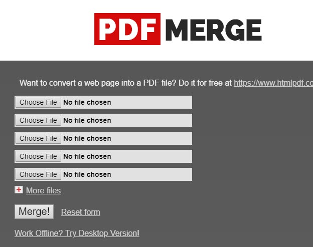PDF Birleştirme Ücretsiz ile PDF'leri Çevrimiçi Ücretsiz Birleştirin