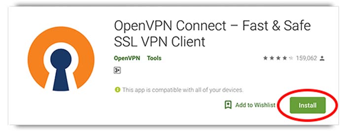 Android'e OpenVPN Nasıl Kurulur