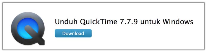 QuickTime Player yazılımını indirin