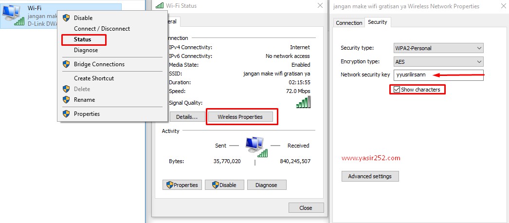 Windows 10'da WiFi şifresi nasıl görüntülenir?