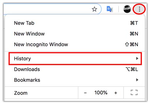 Google Chrome geçmişi nasıl silinir