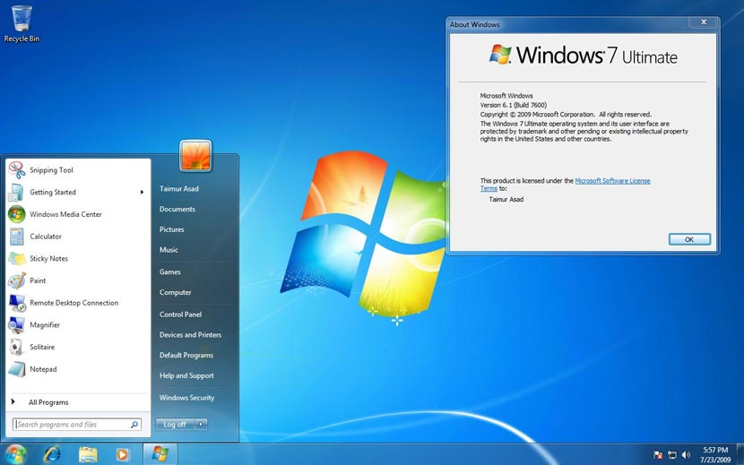 En Son Windows 7 Ultimate 64 Bit ISO SP1'i İndirin