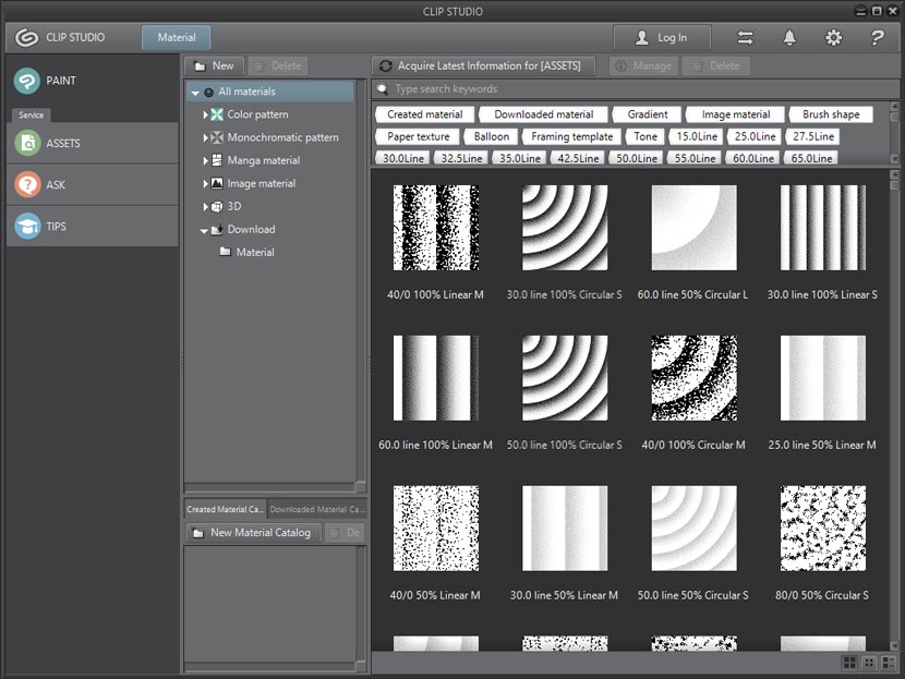 Clip Studio Boya Malzemeleri Ücretsiz İndirin