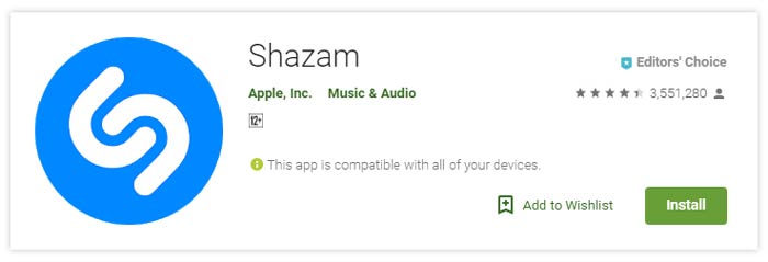 Shazam Müzik Ses Uygulamaları Android