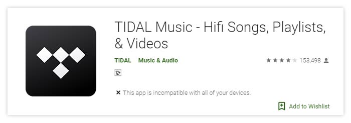 Tidal Music Hifi Şarkılar Çalma Listesi