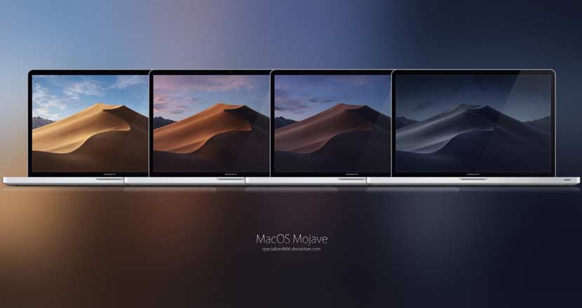 En yeni Mac OS MacOS Mojave