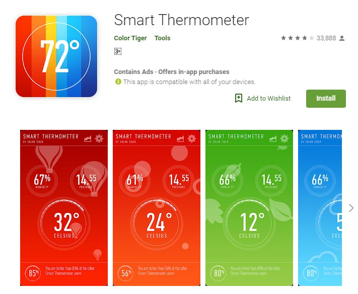 Android Akıllı Telefon Sıcaklığını Kontrol Etme