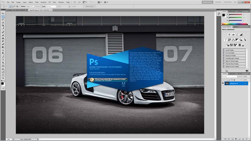 Adobe Photoshop CS5 Portable'ı ücretsiz indirin