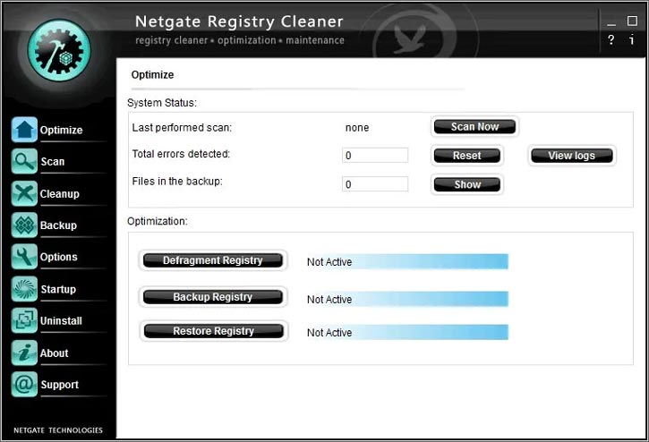 Netgate Kayıt Defteri Temizleme Yazılımı Windows Ücretsiz İndirin