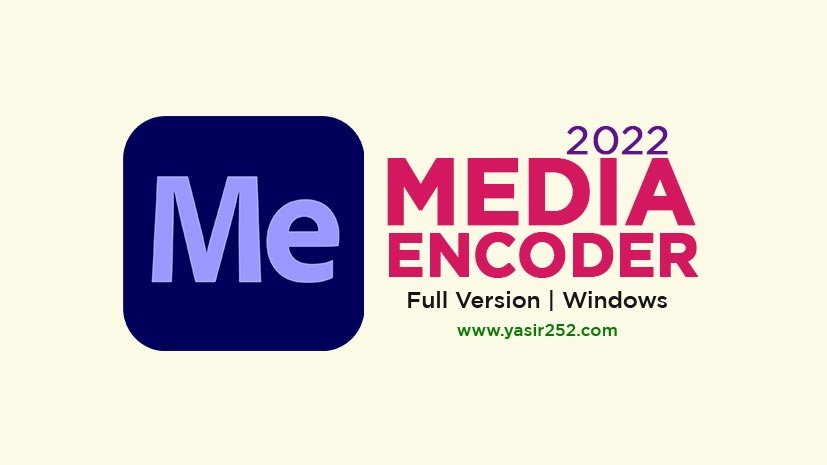 Adobe Media Encoder 2022 Crackli Tam Sürümü Ücretsiz İndirin