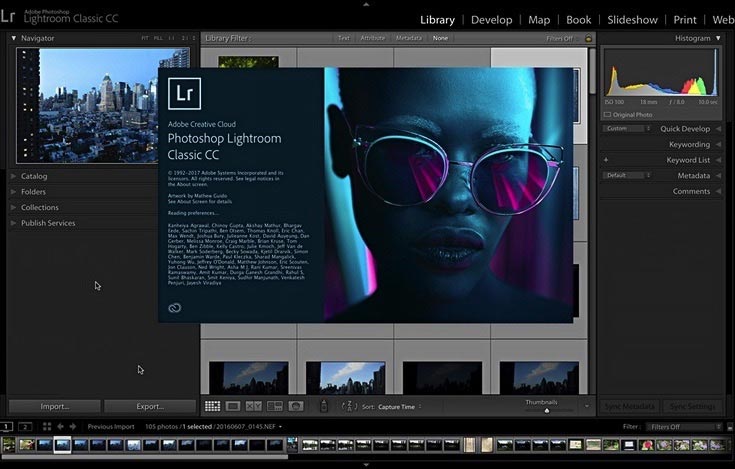 Adobe Photoshop Lightroom CC 2019 MacOSX Ücretsiz