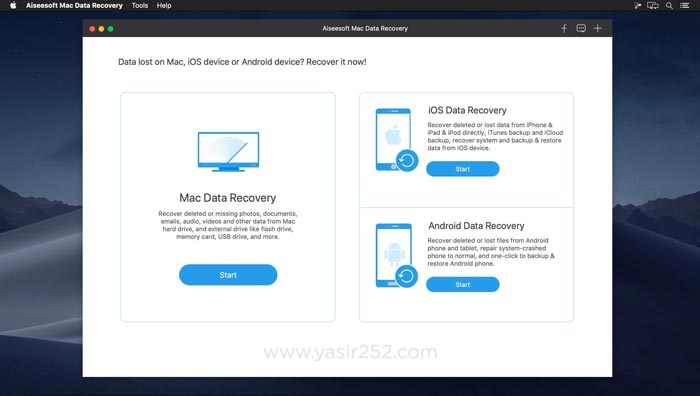 Aiseesoft Veri Kurtarma Mac Ücretsiz İndir Crack