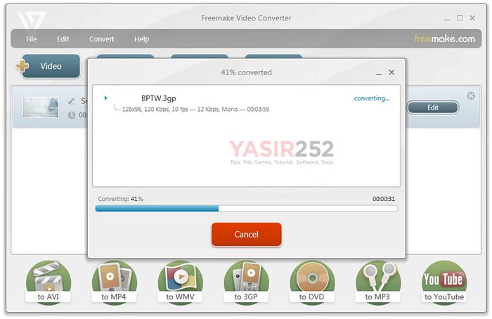 Freemake Video Converter Tam Yazılım Özellikleri