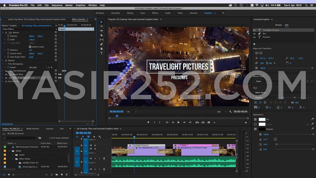 Adobe Premiere Pro CC 2018 Mac'in tamamını ücretsiz indirin