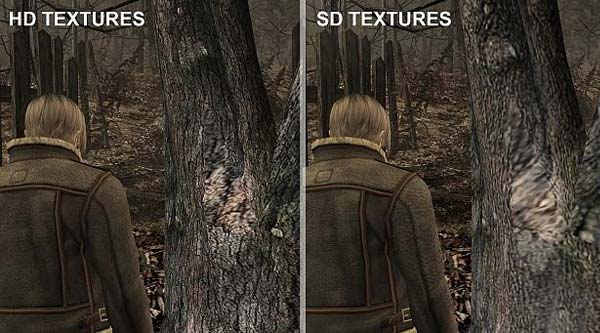 Resident Evil 4 HD Texture 4K Oynanış Karşılaştırması