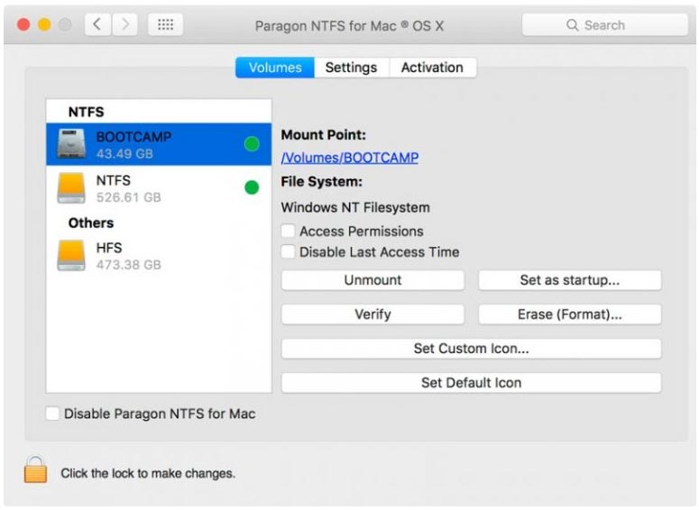 Mac için paragon ntfs'yi ücretsiz indirin