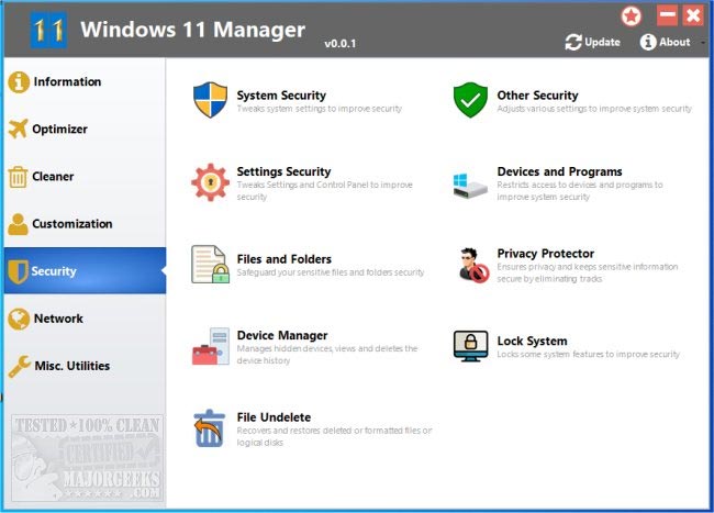 Windows 11 Manager Tam Sürüm Crack'i İndirin