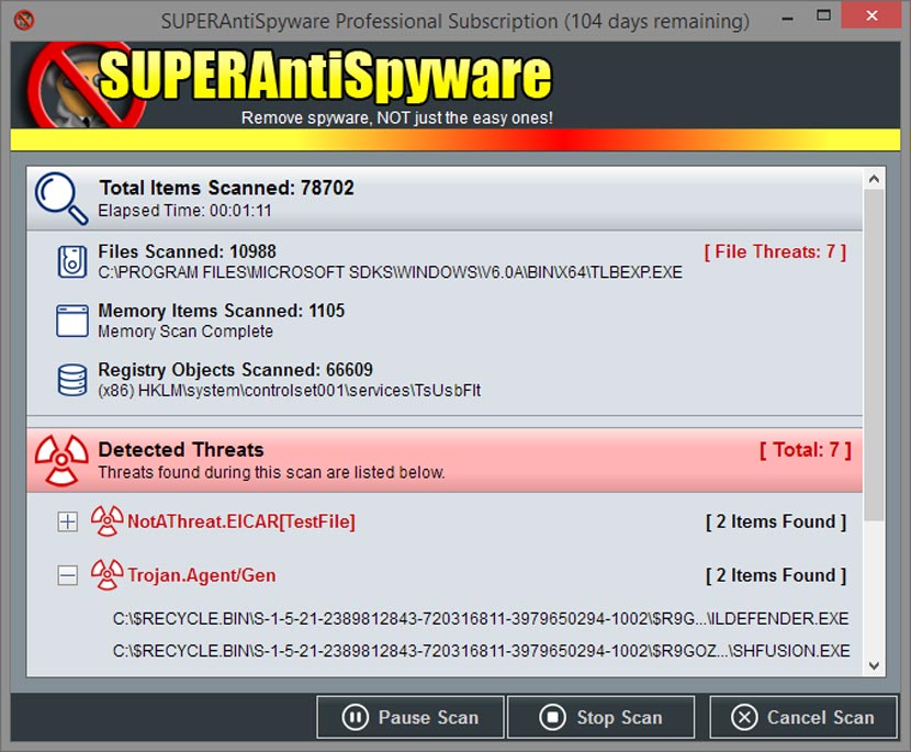 SUPERAntiSpyware Pro Tam Sürümünü Ücretsiz İndirin