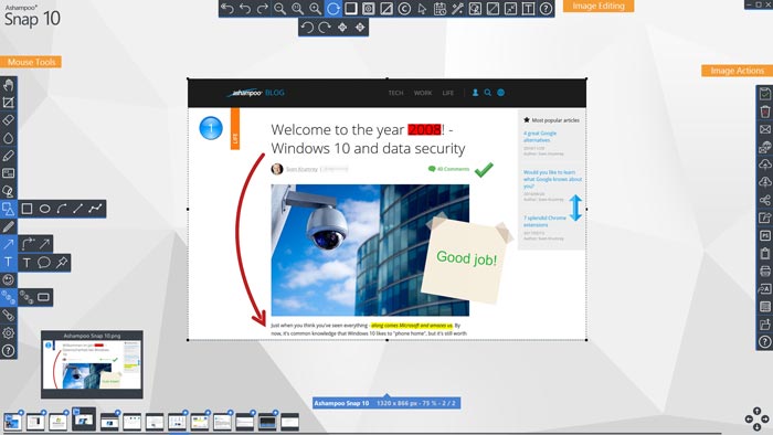 Snap Yazılımı Ekran Kaydedici Windows Ücretsiz İndir