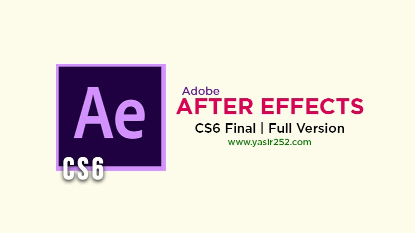 Adobe After Effects CS6 Finali (Windows)