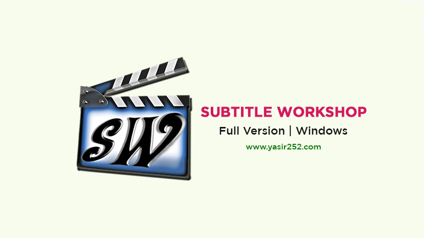 Subtitle Workshop 6.2.8 + Taşınabilir