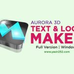 Aurora 3D Metin ve Logo Oluşturucu v20.01.30