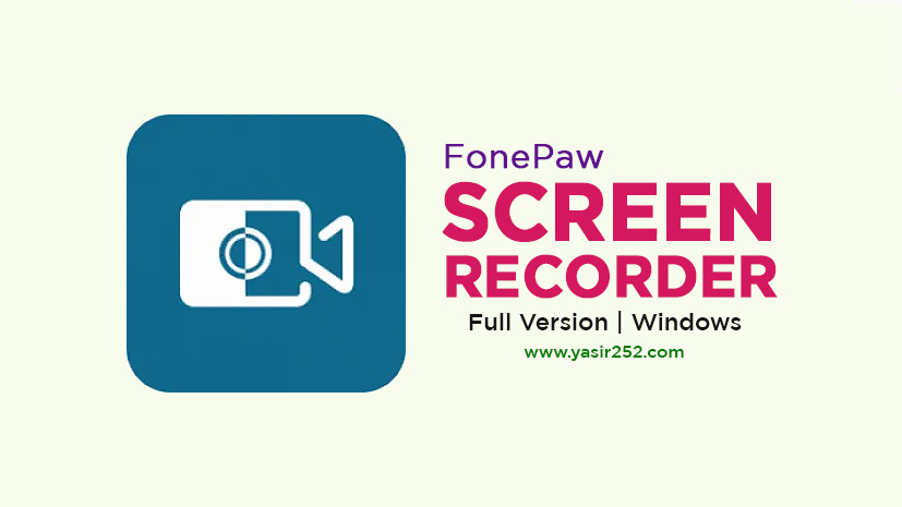 FonePaw Ekran Kaydedici v7.3 (Windows)