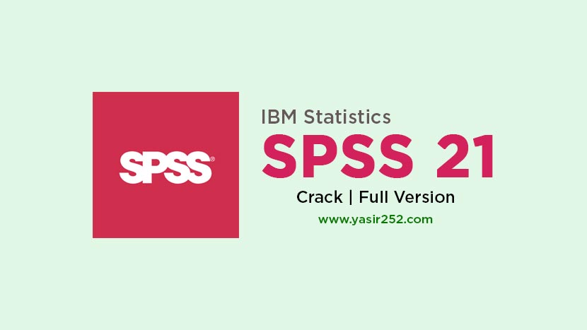 IBM SPSS İstatistikleri 21 Windows