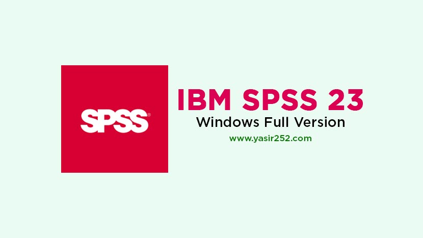 IBM SPSS İstatistikleri 23 Finali