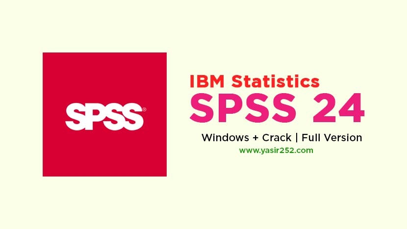 IBM SPSS İstatistikleri v24.0
