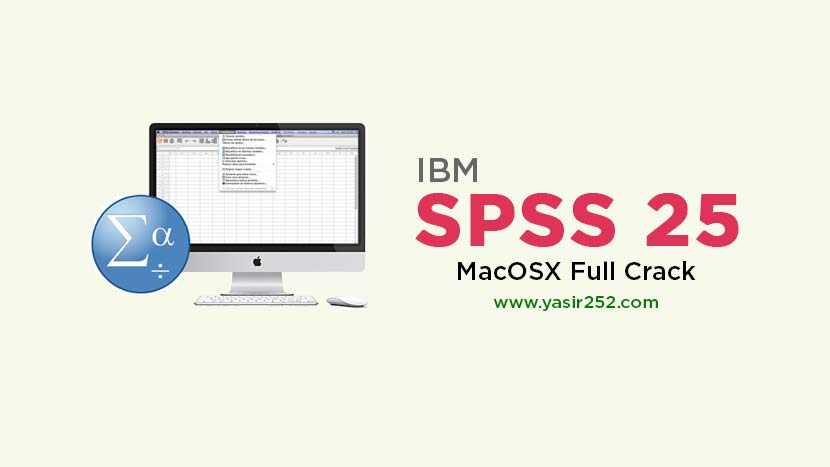 IBM SPSS İstatistikleri v25.0 (MacOS)