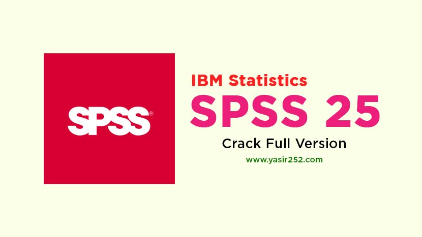 IBM SPSS İstatistikleri v25.0 (Windows)