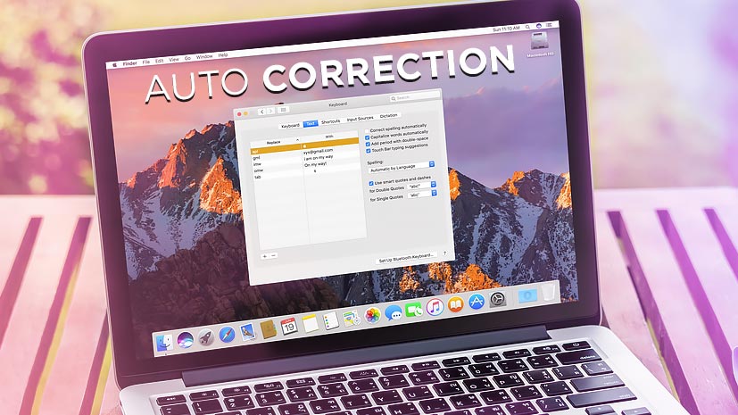 Otomatik Düzeltme Mac OSX Nasıl Kapatılır
