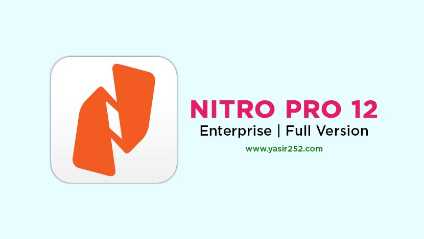 Nitro Pro 12 Kurumsal Final (PDF Düzenleyici)