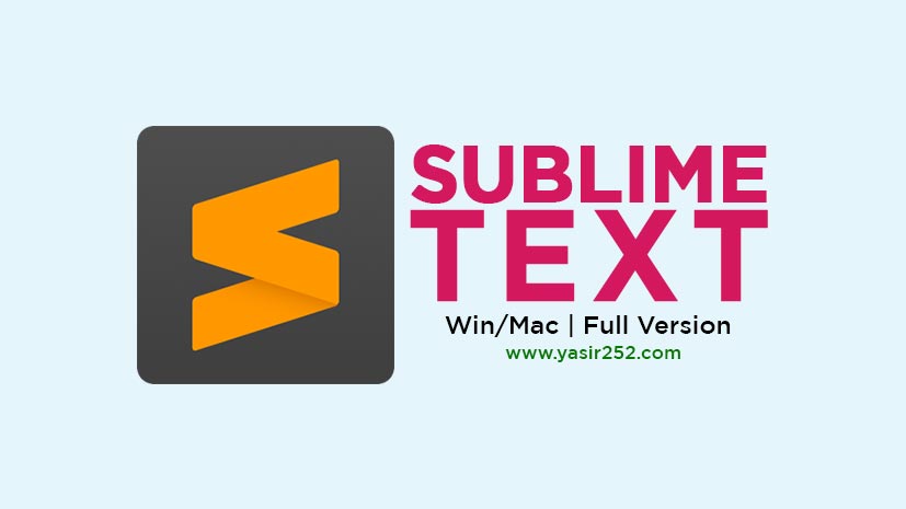 Sublime Text 4 Derleme 4152 (Win/Mac/Linux)
