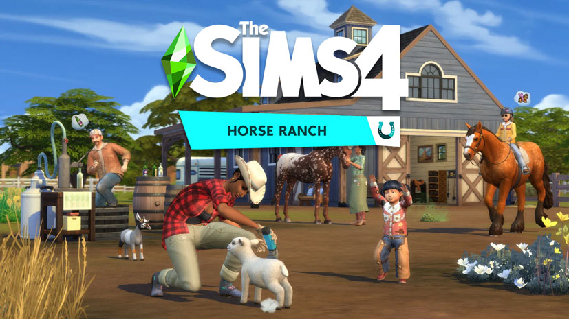 The Sims 4 v1.100 + Tüm DLC Horse Ranch Repack’i [35GB]