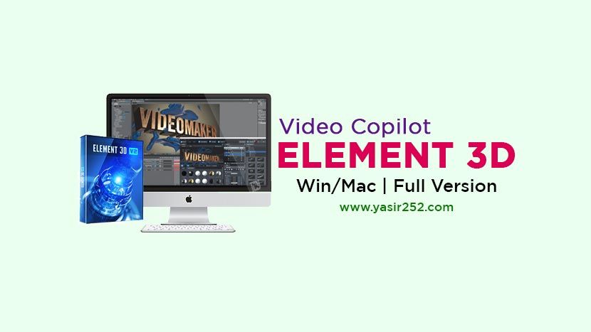 VideoCopilot Element 3D v2.2.3 Derleme 2192 (Win/Mac)