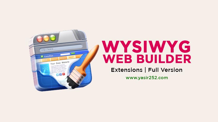 WYSIWYG Web Builder 19.0.5 + Uzantı Paketi
