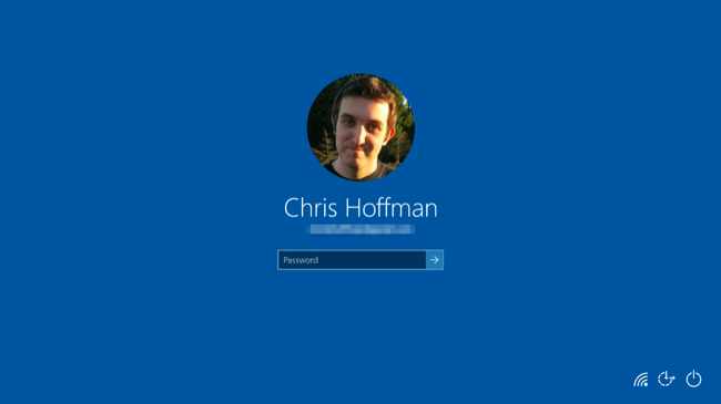 Windows 10 Giriş Ekranı