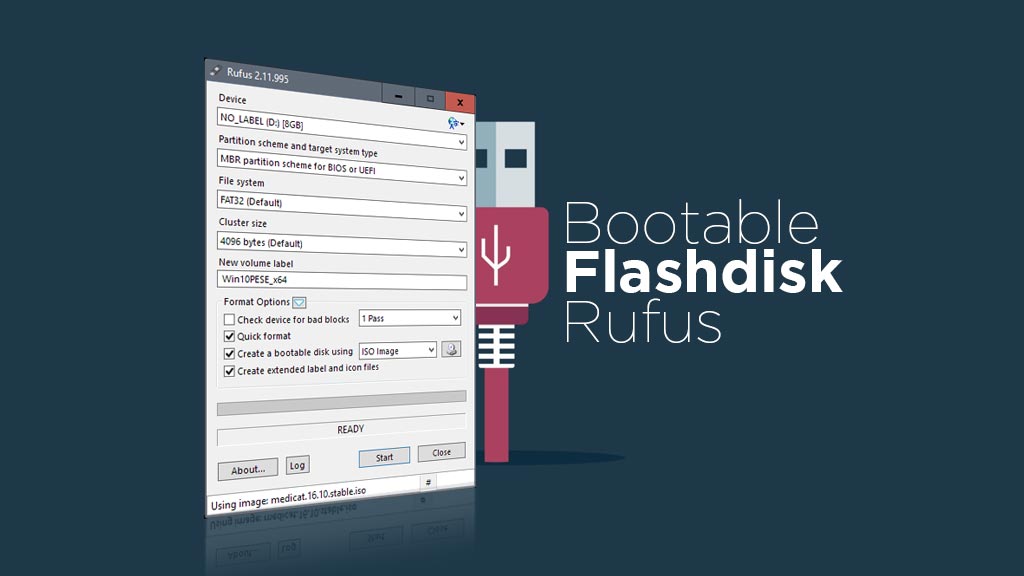 Windows 10 Rufus Önyüklenebilir Flash Disk Nasıl Yapılır
