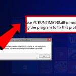 Windows’ta VCRUNTIME140.DLL Hatası Nasıl Düzeltilir