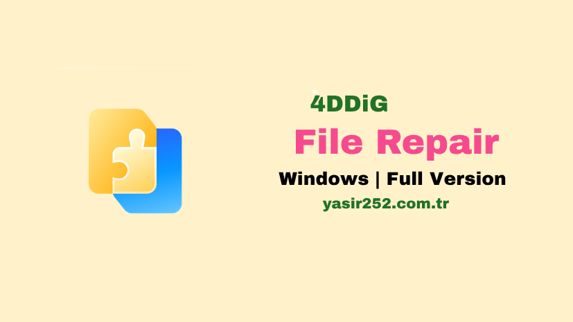 4DDiG File Repair