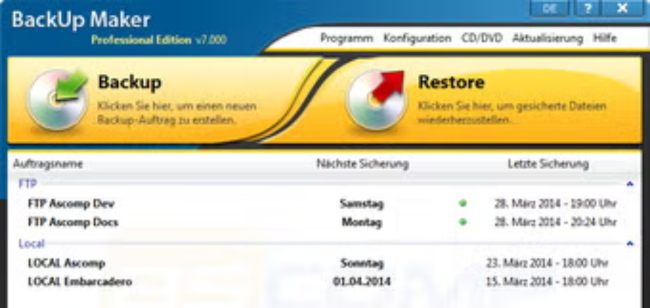 Backup Maker Professional ücretsiz indir (3)