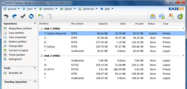 EaseUS Partition Master 2 ücretsiz indir