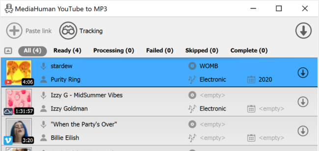 MediaHuman YouTube to MP3 Converter tam indirme