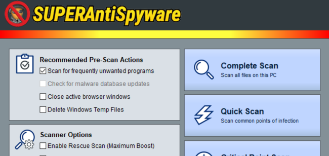 SuperAntiSpyware Professional ücretsiz indir