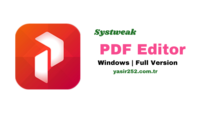 Systweak PDF Editor