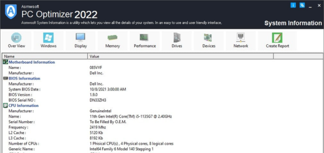 ASMWsoft PC Optimizer